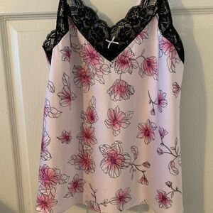 Apt. 9 Pink Floral Intimate Sleep ware (top & shorts) medium